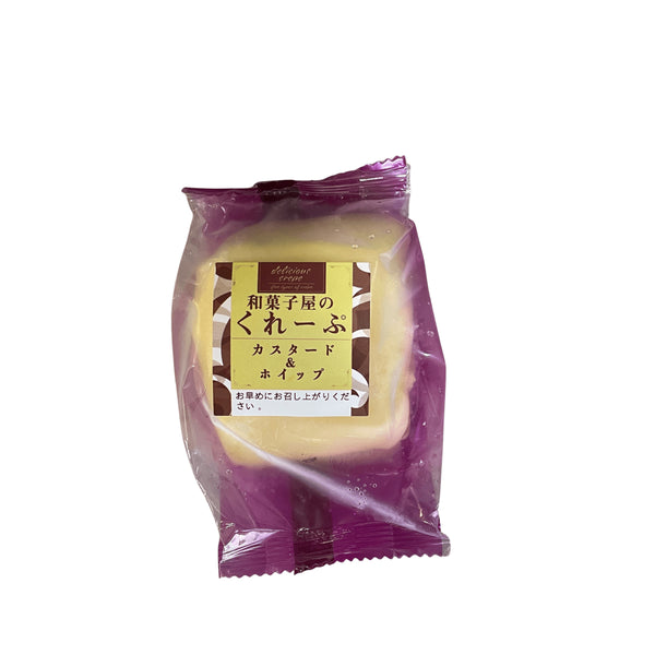 【冷凍便】和菓子屋のクレープ カスタード&ホイップ - ナショナルマート通販